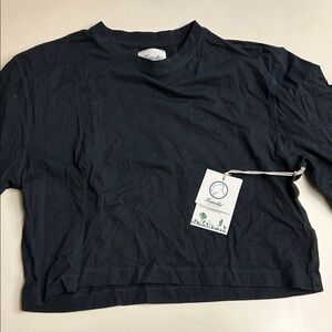 Kuwalla Black Boxy T-shirt with Tag S